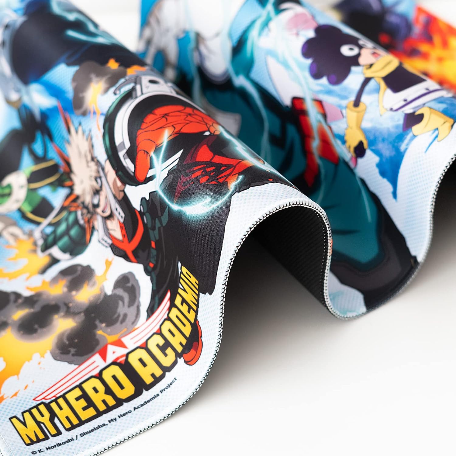 Erik Official My Hero Academia XXL Mouse Mat - Desk Pad - 31.5" x 13.78" Non-Slip Rubber Base Mouse Pad, Gaming Mouse Pad, Keyboard Mouse Mat - My Hero Academia Manga