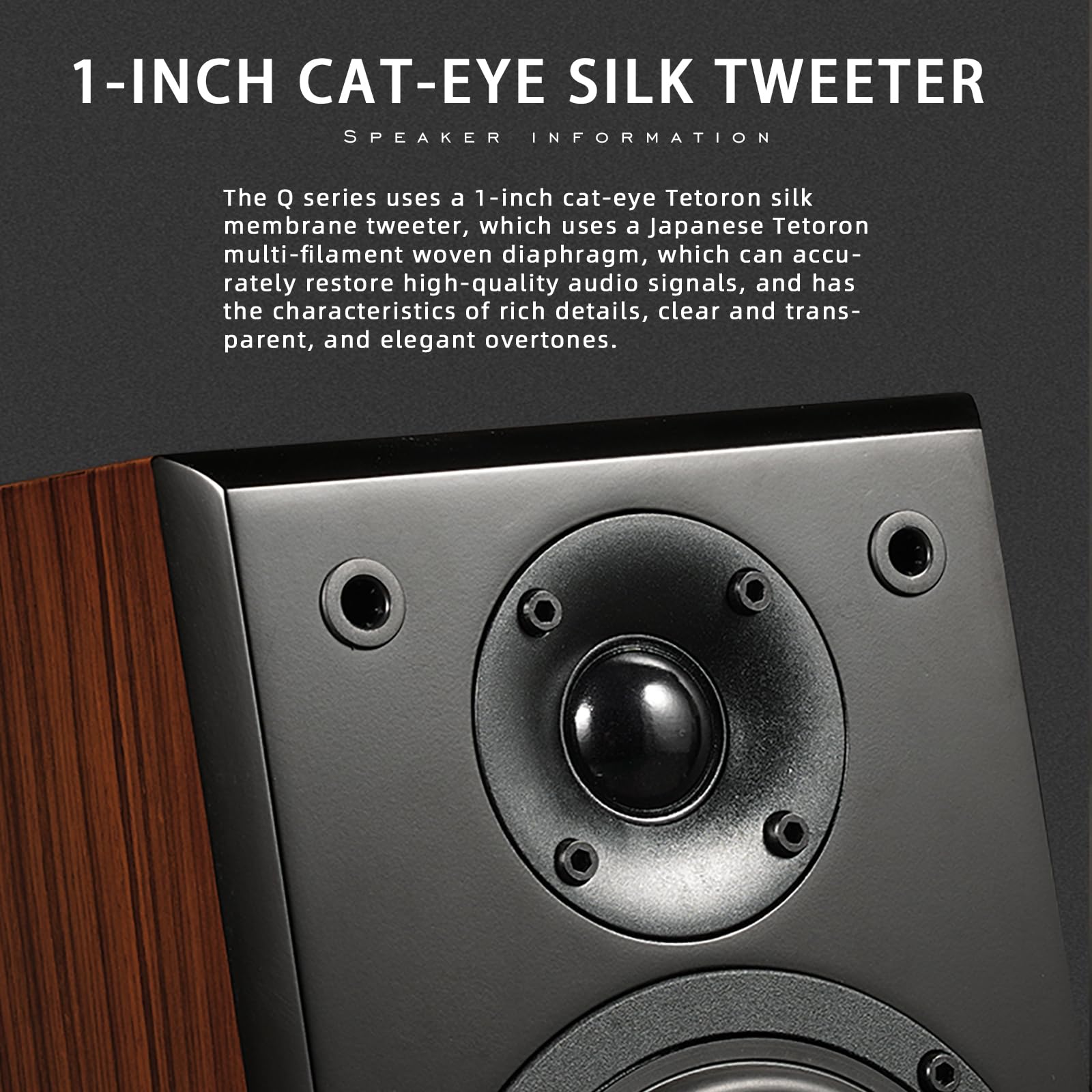 Amazon.co.jp: PAIYON HIFI-4S 4 オーム パッシブ ブックシェルフ