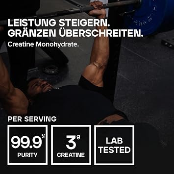 BULK POWDERS 1Kg Creapure Creatine Monohydrate
