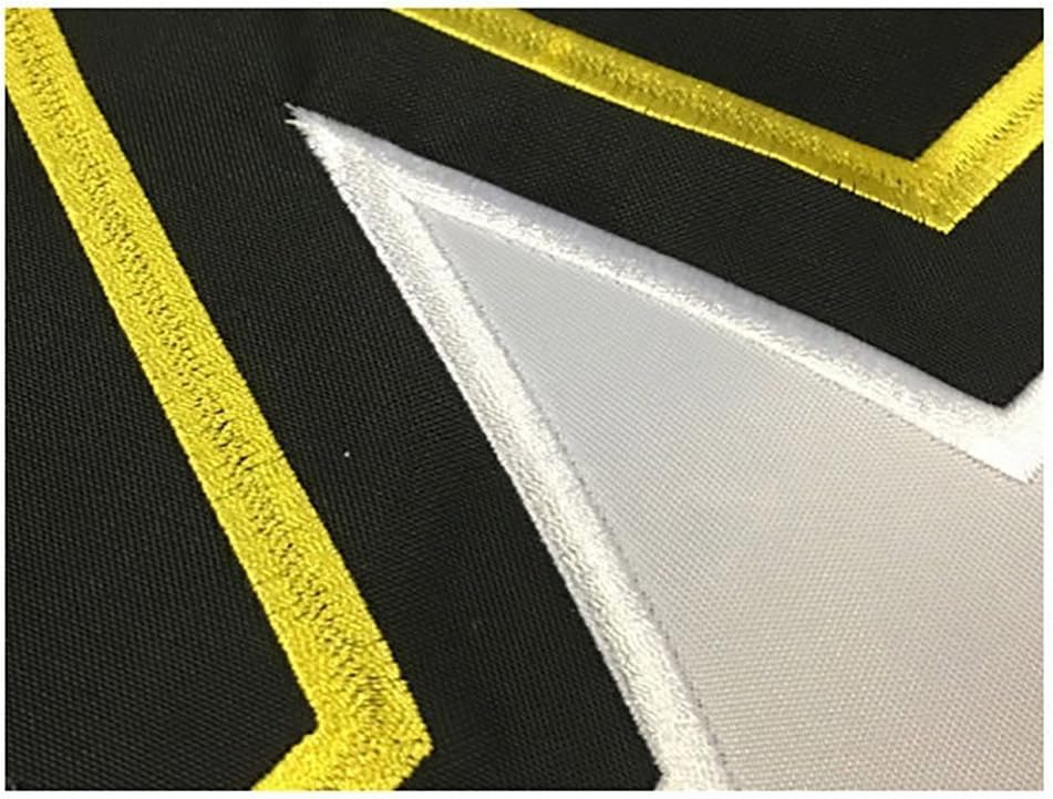 U.S. Army Star Logo - (3 by 5 Foot 3x5 Ft) Strongest Embroidered Double Sided 210D Nylon, Double Sewn Stripes and Brass Grommets, UV Protected, Double Decker U.S. Flags Military