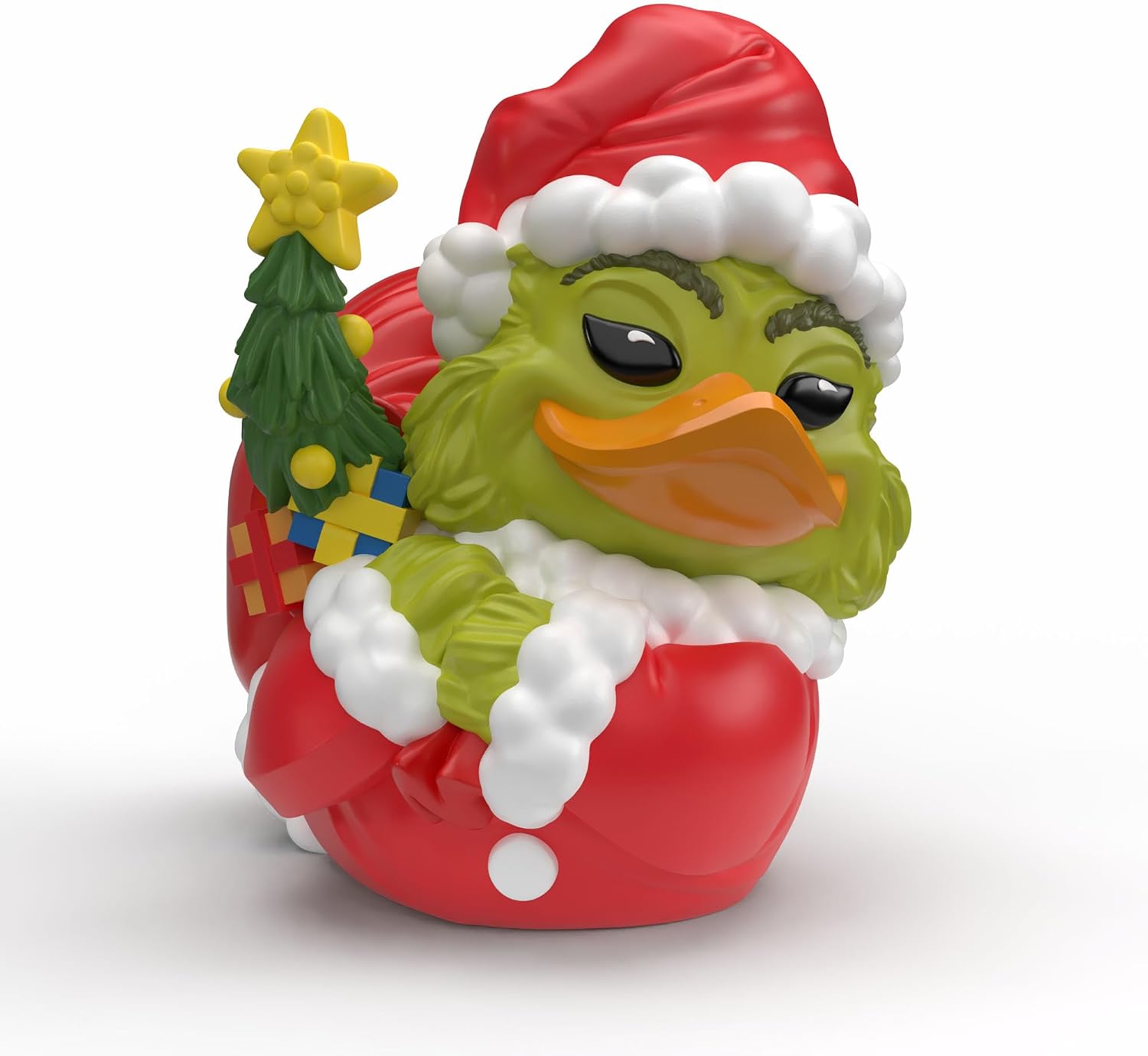 TUBBZ First Edition: The Grinch - Santa Outfit Grinch Cosplaying Rubber Duck Vinyl Figure