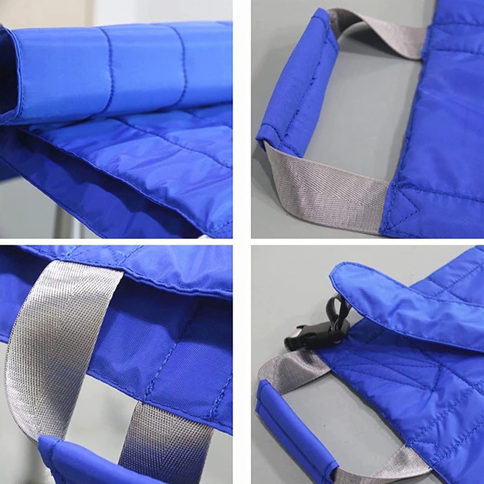 Almohadilla De Cama De Transferencia De Posicionamiento, Sábana De Transferencia De Pacientes De 41''X 28'', Capacidad De Carga De 100 Kg, 4 Asas Reforzadas Fácil De Transferir, Liviana Y Plegable, pa