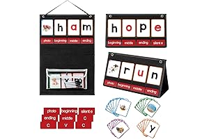 CVC Word Builder Desktop Pocket Chart: A Literacy-Boosting Tool for Early Learners!