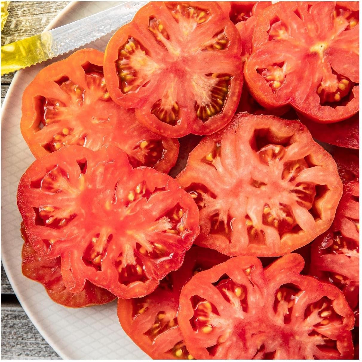 Everwilde Farms - 1 Oz Organic Beefsteak Production Tomato Seeds - Gold Vault Packet