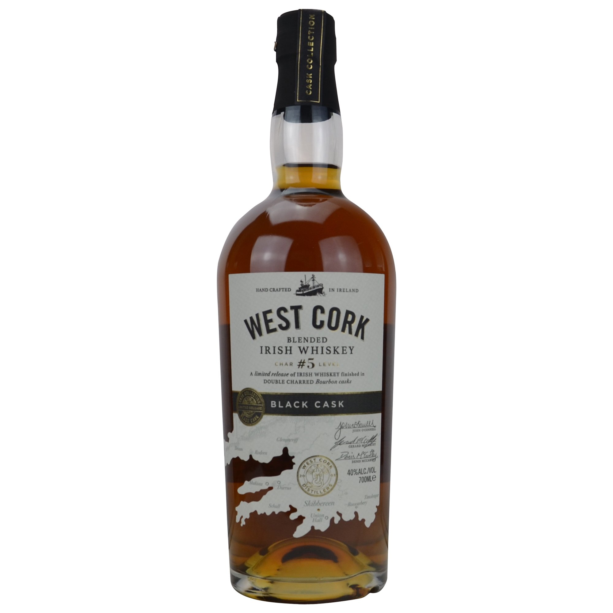 West Cork Blended Irish Whisky Black Cask 70 cl