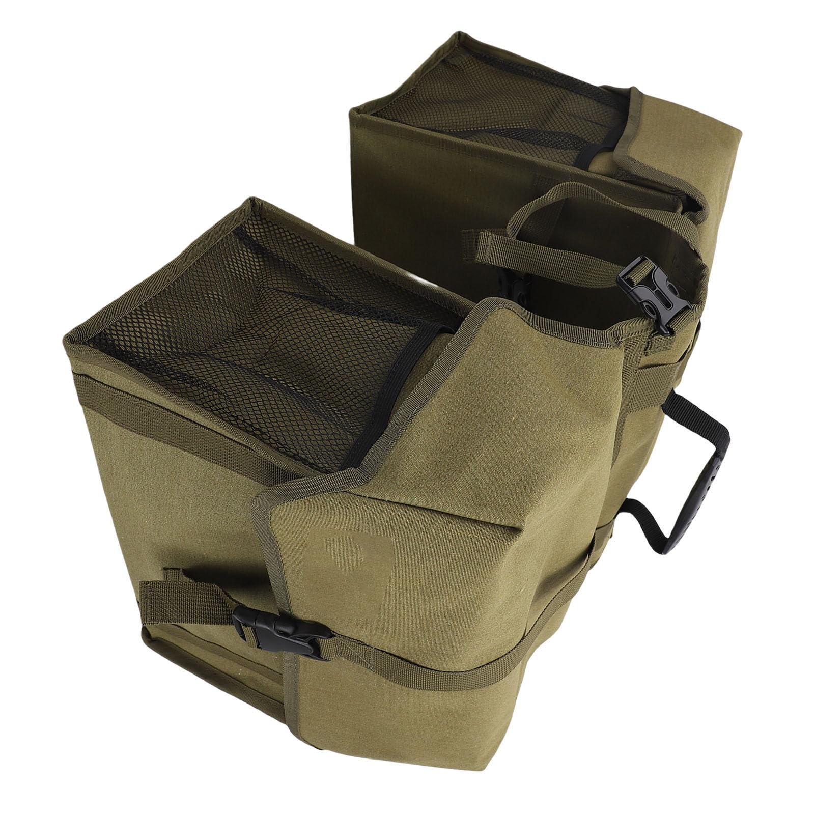 YUYTE Borsa Portapacchi Posteriore Bici Grande Capacità con Strisce (30L)