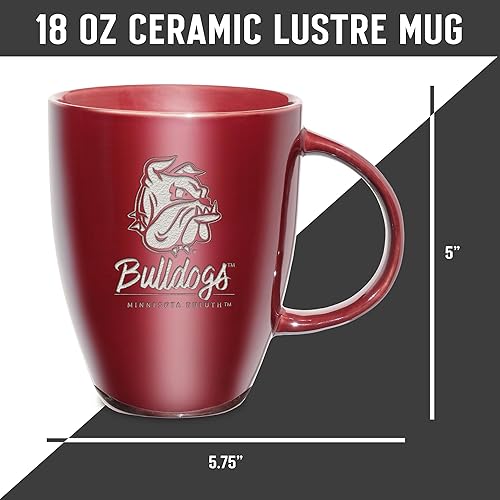 Vista 366 de Rico Industries NCAA - Taza de cerámica con grabado láser, 18 onzas, café y té