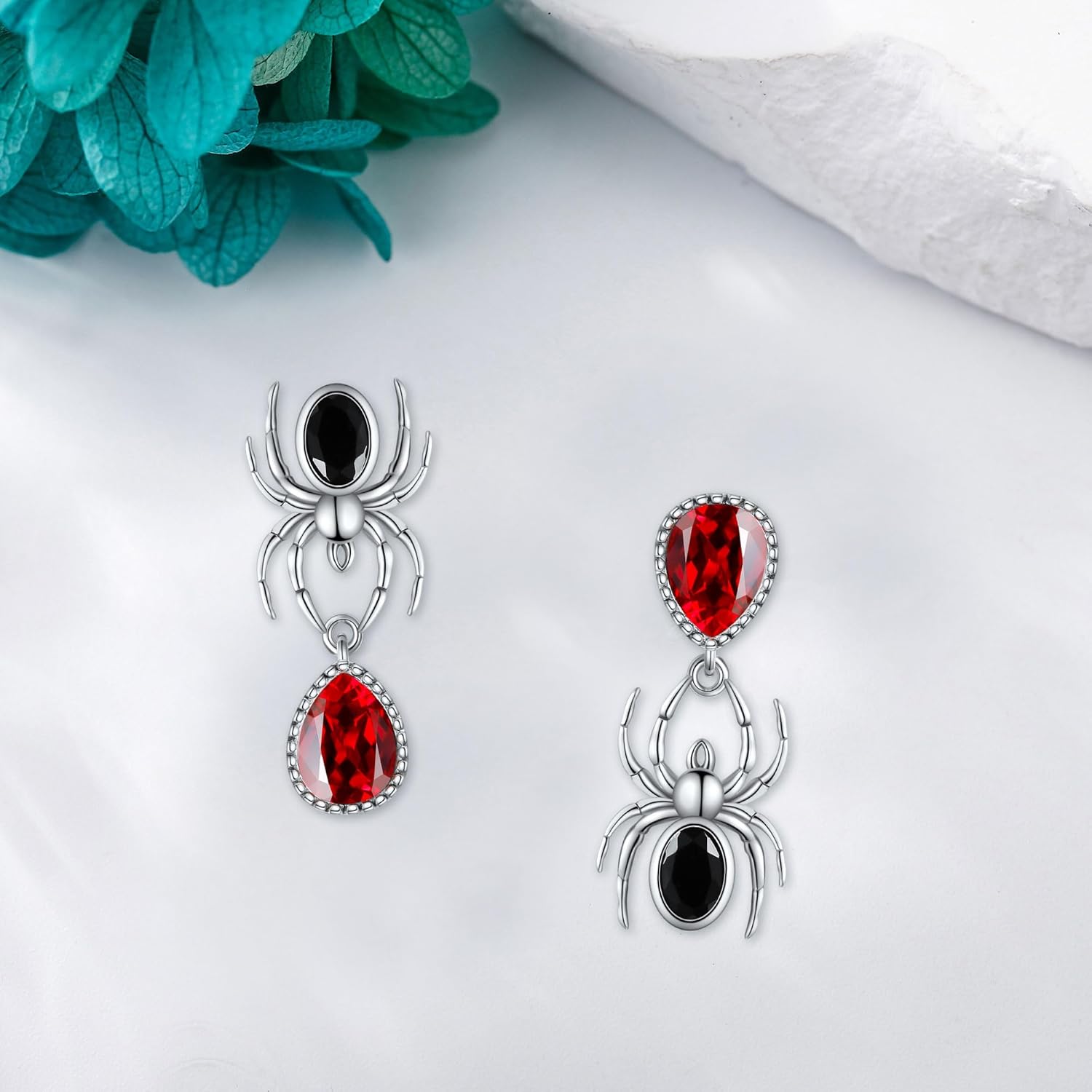 925 Sterling Silver Animal Studs Earrings Cute Red Panda/Highland Cow/Axolotl/Eagle/Zebra/Strawberry Cow/Manatee Studs Jewelry Birthday Gifts for Women - Image 4