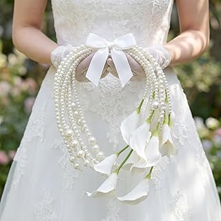 White Calla Lily Wedding Bouquets