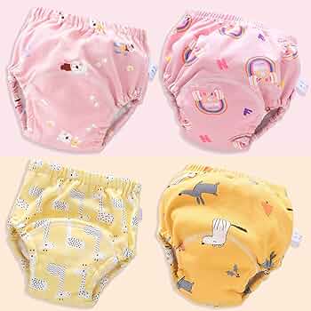 2025 Upairy Training Pants For Boys Girls, Upairy Potty Training Underwear, Absorbent Toddler Pee Pant Breathable Washable 4pcs J Small