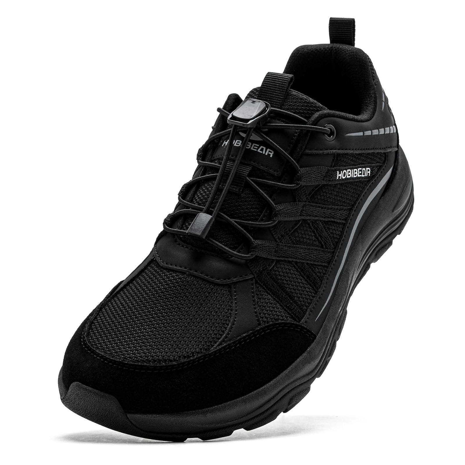 HOBIBEAR Barfußschuhe für Damen, breite Zehenbox, Trailrunning-Sneaker
