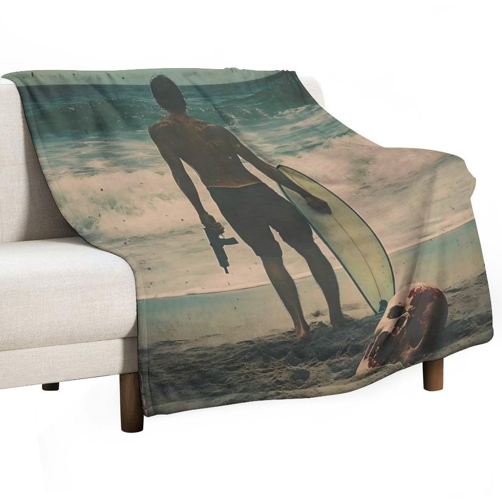 YHGSREUOH Sand And Secrets (1) Flannel Blankets Fleece Soft Throw Lightweight Plush Gifts for Couch, Bed, Cozy Sofa Plush, Chair, Lovers 130x150cm(50x60in)