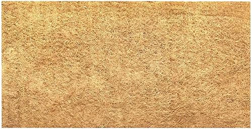 Milisten Almohadilla de fibra de coco para tanques de reptiles y forro de fibra de coco natural para decoración de jardín, sustrato para hábitats de