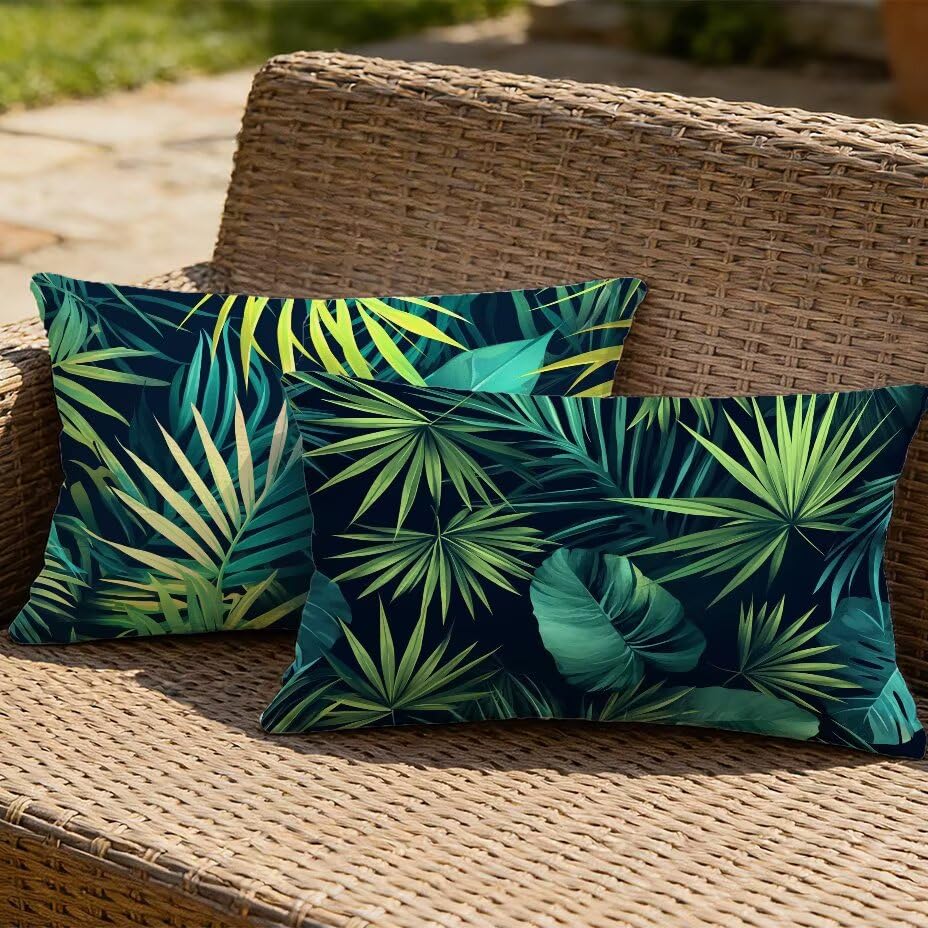 Housse de coussin extérieur 80x100 imperméable et résistante pour canapé - 2