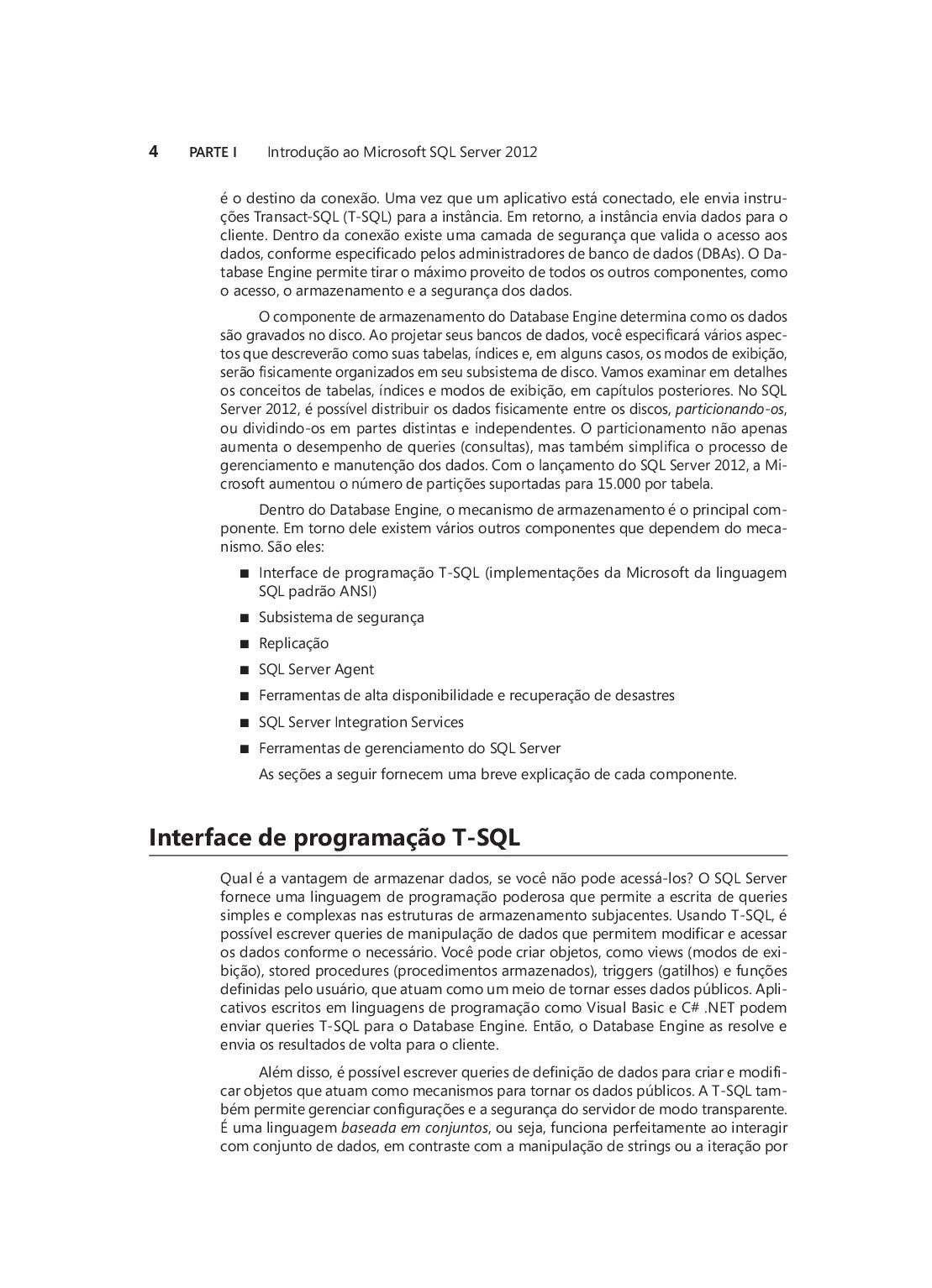 Microsoft SQL Server 2012 Passo a Passo