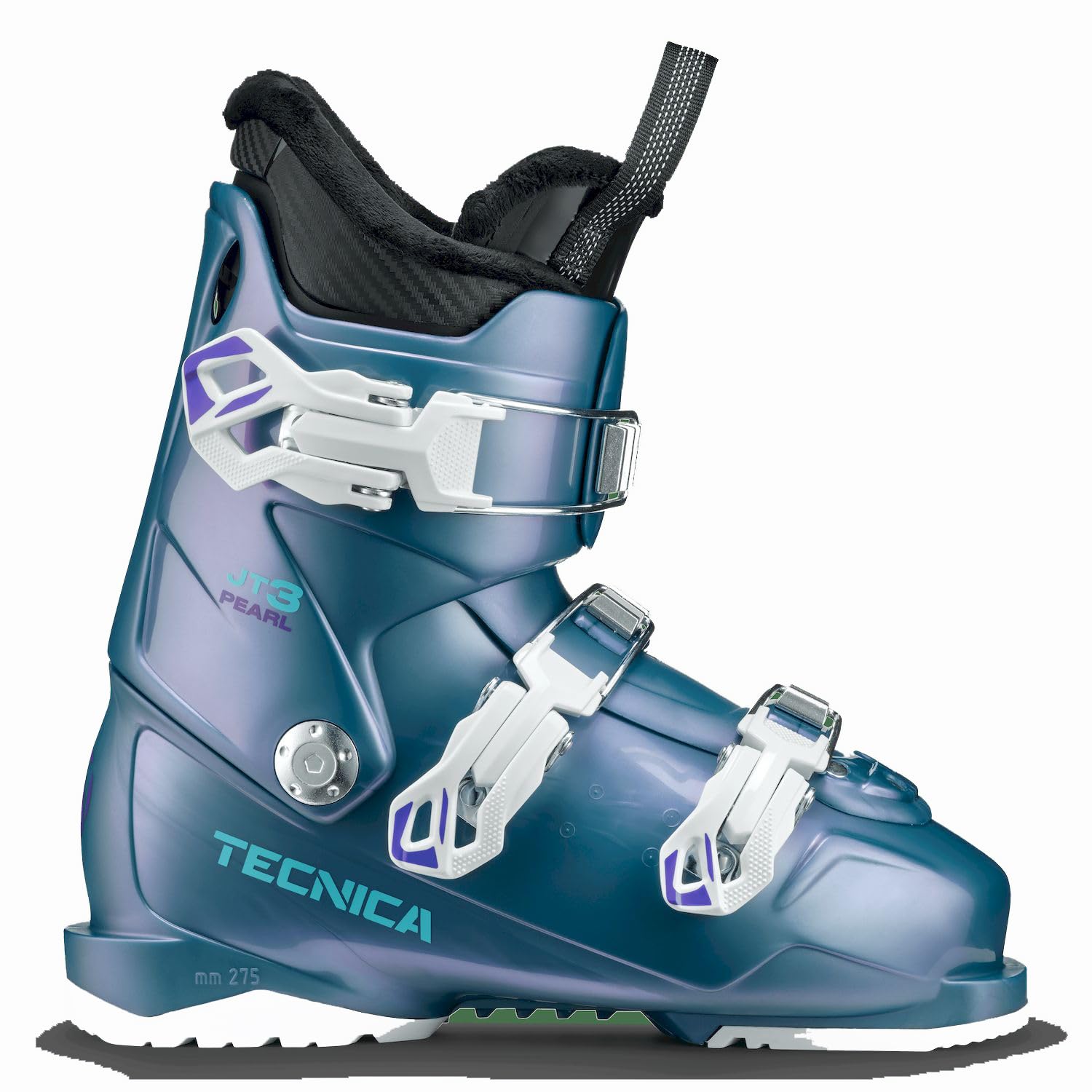 Tecnica – Zapatillas de esquí Jt 3 Pearl Iridescent Blue Girl – Talla 37_1-2 – Azul
