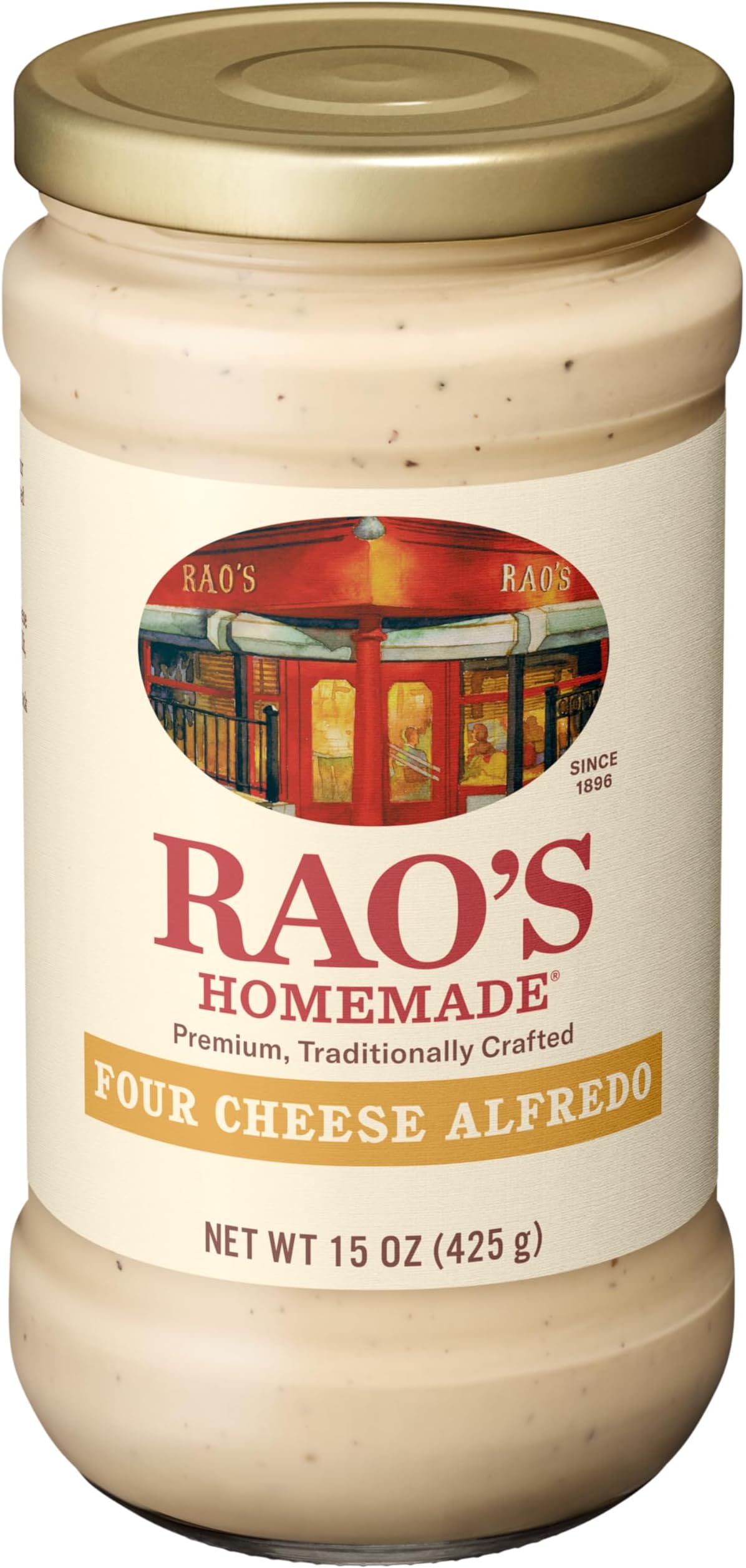 Four Cheese Alfredo Sauce, 15 oz