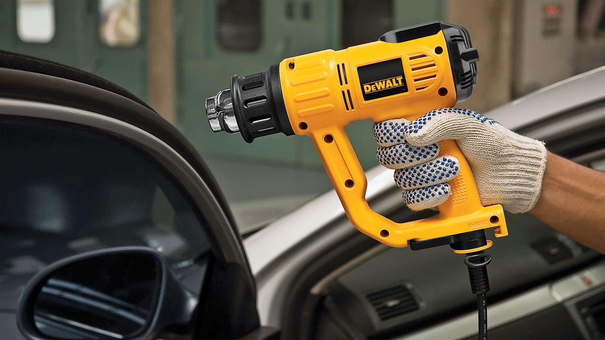 DEWALT D26414-QS Decapeur Thermique Filaire 2000W Pistolet Thermique avec Affichage Digital