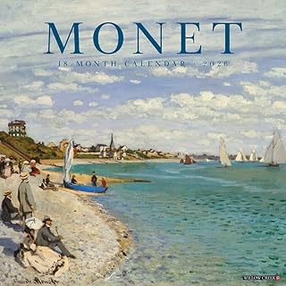 Monet 2026 12インチ x 12インチ 壁掛けカレンダー