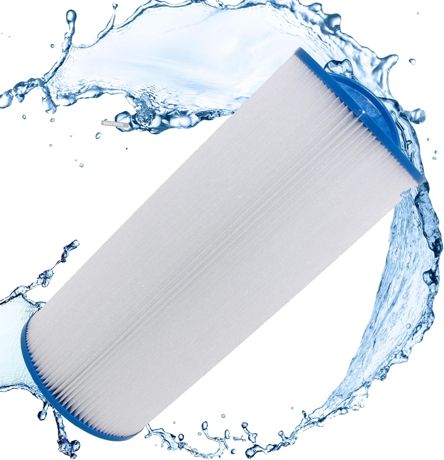 Neo-Pure PS-6L52-BB Pool and Spa Filter 6-3/4" x 15-1/2" Compatible with Filbur FC-2800,Unicel 6CH-960, Aladdin 15203, Baleen AK-90191, Darlly 60521, Excel XLS-618 and Pleatco PJW60TL-F2S