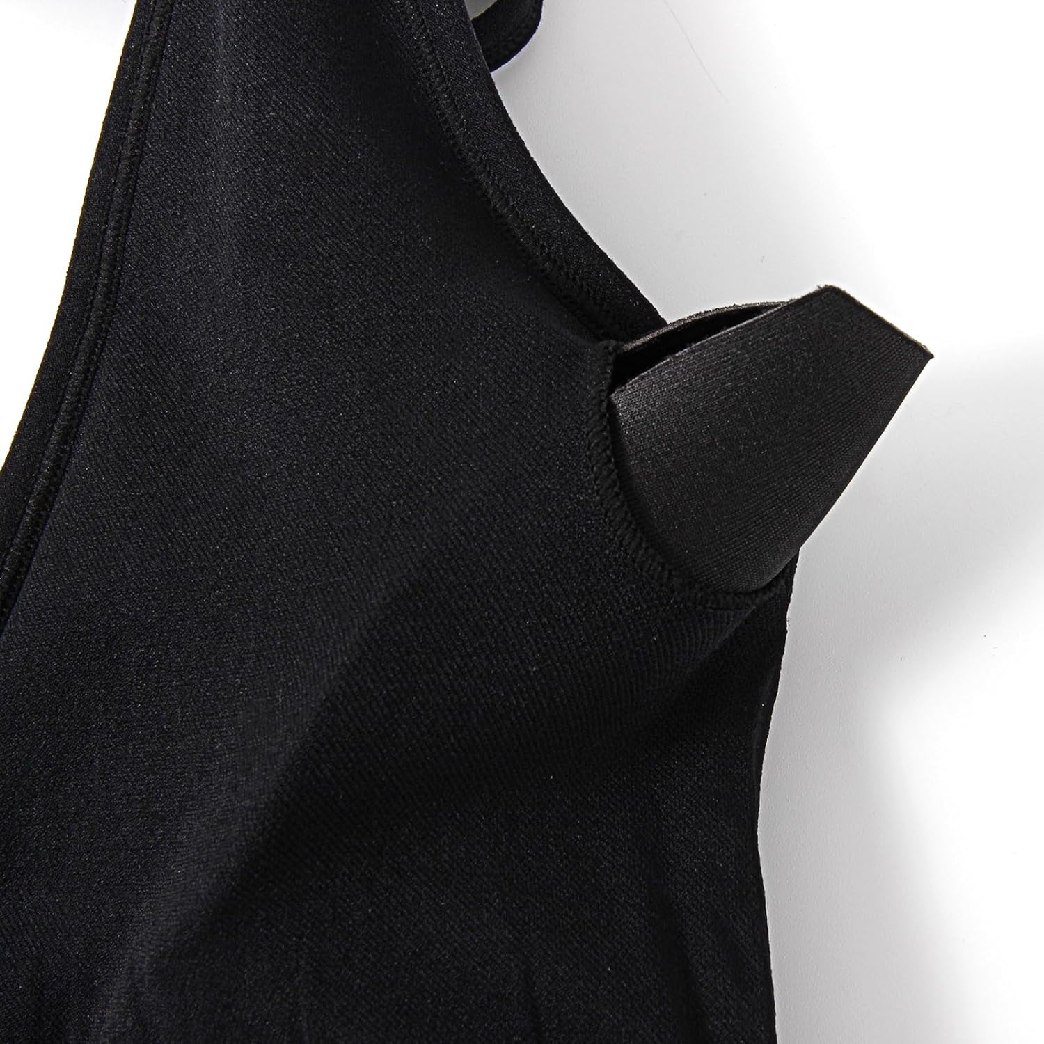 INIBUD Halter Bra for Women Longline Sports Bra Wireless Seamless Padded Backless Bralette with Adjustable Strap - Image 6