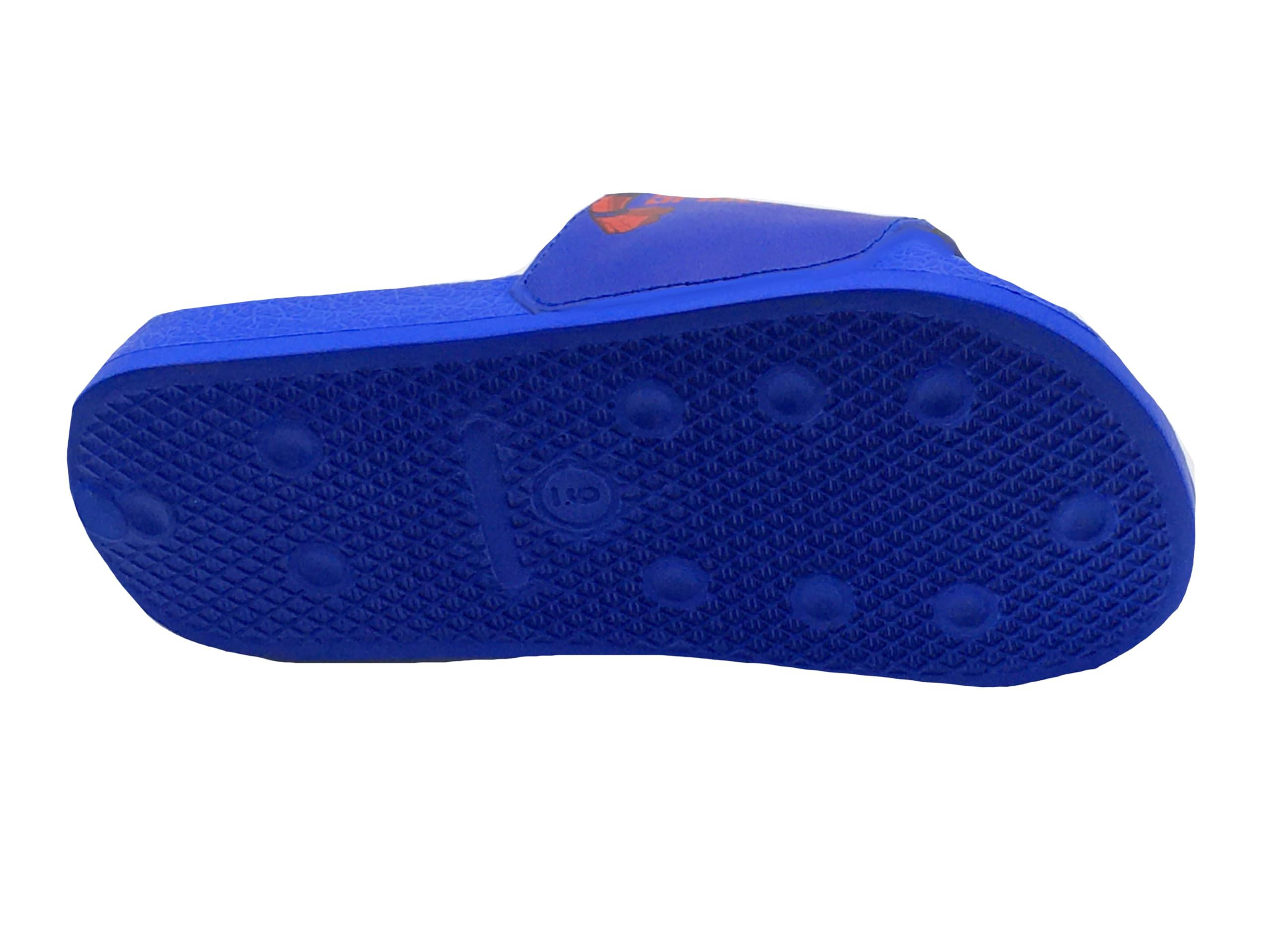Marvel Spider-Man, Garçons, Filles Enfants Spiderman Piscine Sliders, Tongs, Sandales de Plage, Bleu, Taille 26-34 EU