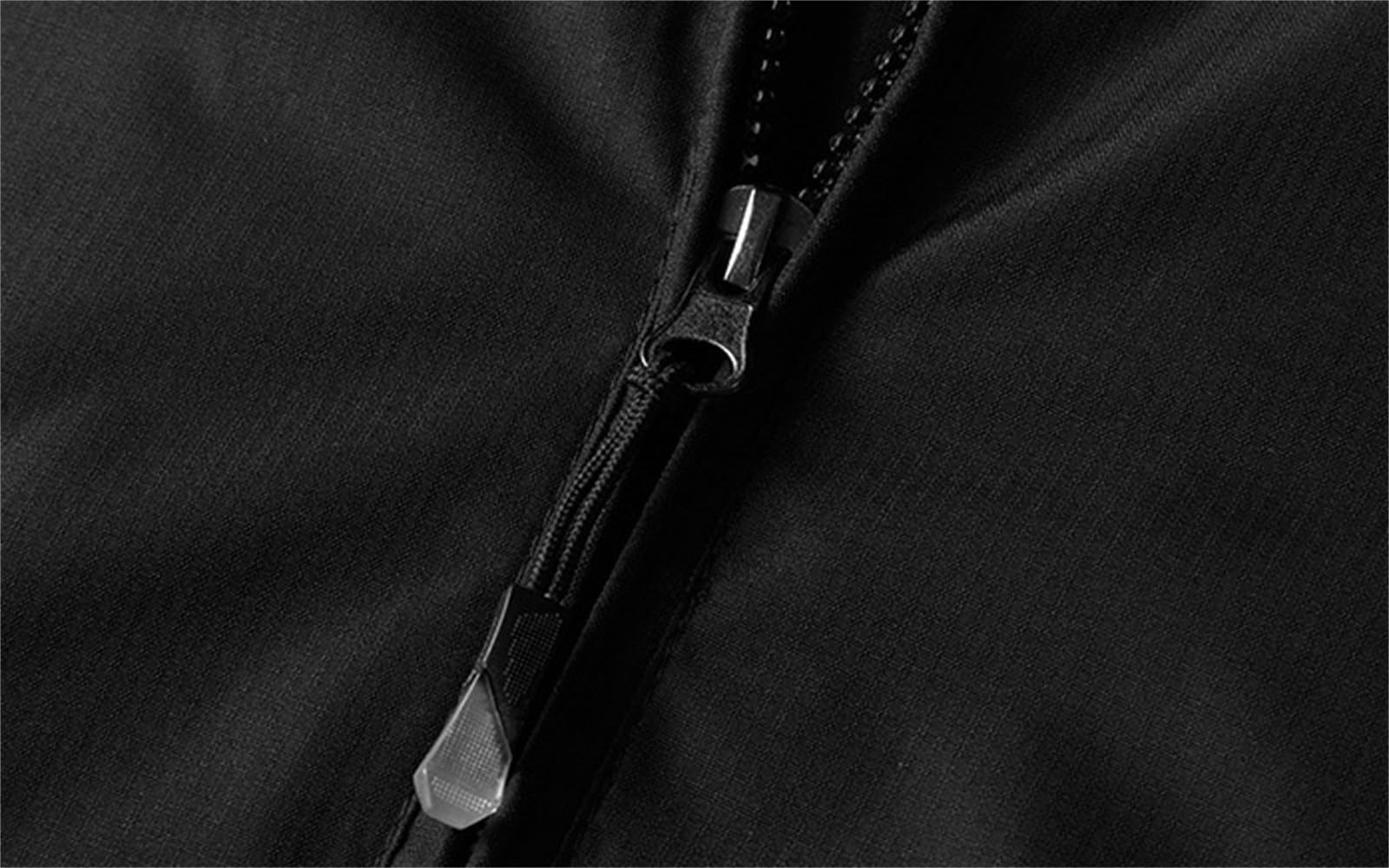 Generisch Regenjacke Herren Outdoor-Jacke Wasserdicht mit Wollfleece Gefüttert Winddichter Wintermantel Dick Warm für Wanderungen