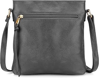 Soft PU Leather Crossbody Bags for Women, Cross Body Bag with Multiple Pockets, Adjustable Strap, Perfect for Daily Use