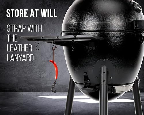 Miniatura 6 de GriAddict Paquete de 2 herramientas elevadoras de parrilla de hierro fundido, elevador de rejilla de cocina, agarre universal para la mayoría de