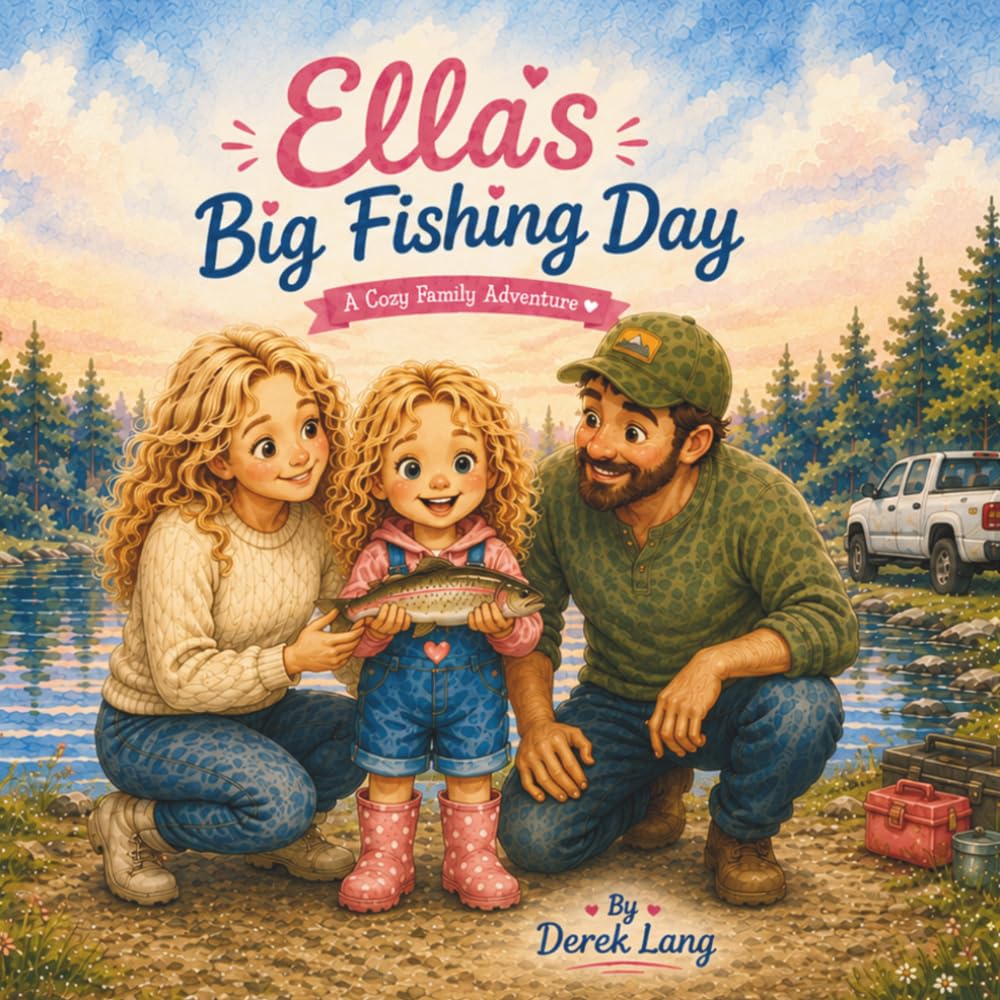 Ella's Big Fishing Day: A Heartwarming Family Fishing Adventure for Ages 3–7