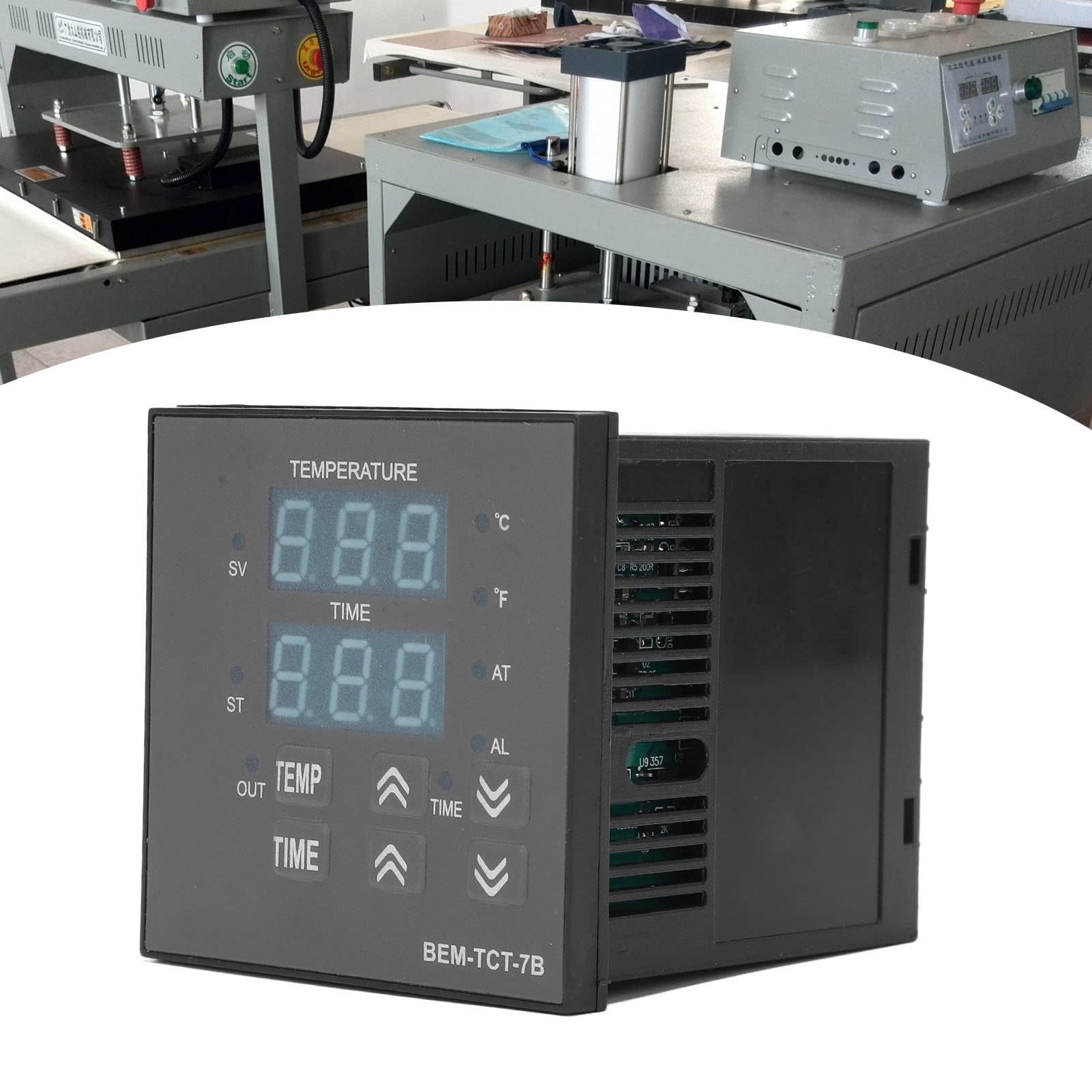 Digital Display Temperature Controller, Heat Transfer Stamping Machine Thermostat Cabinet, Temperature Controllers 4