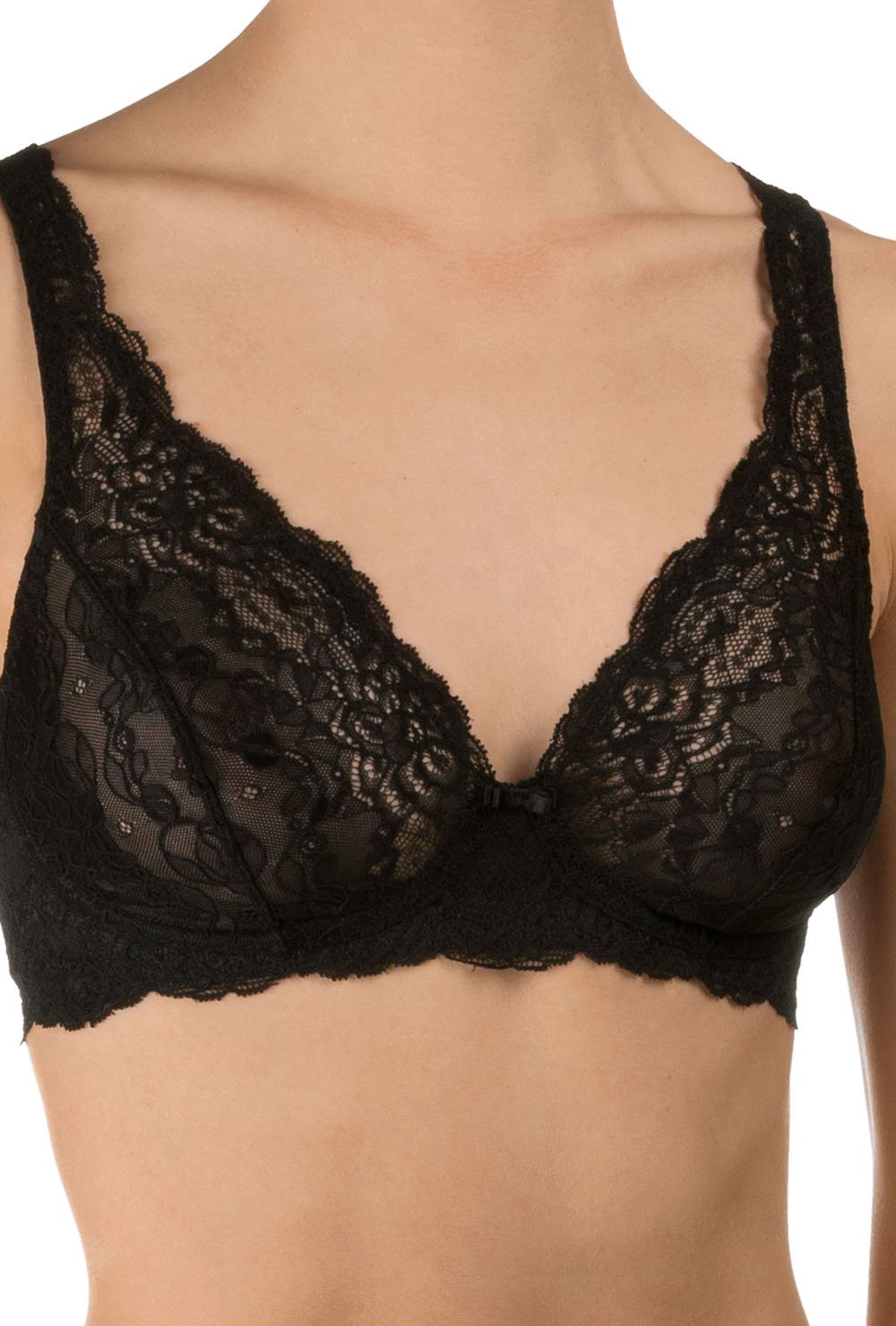 Calida Sensual Secrets Spitzen-BH Damen, bügellos, aus elastischer Spitze, verstellbare Träger