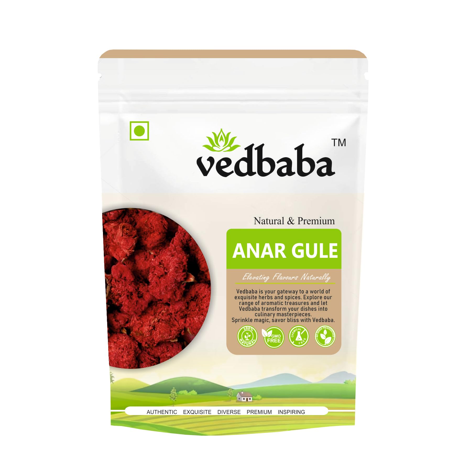 Vedbaba Anar Gule | Pomegranate Flower | Anaar k Sukhe Phool | Madulai | Punica Granatum | Anar Phool Herb Dried | गुले अनार (50 GM) (B0CCBXXXK7) Amazon Price History, Amazon Price Tracker