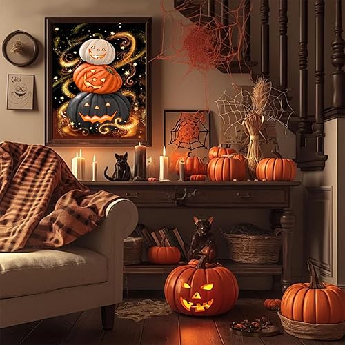 Vista 88 de xackcme Pintura de montaña por números para adultos, pintura de paisaje por número sobre lienzo sin marco, pintura al óleo de paisaje lunar