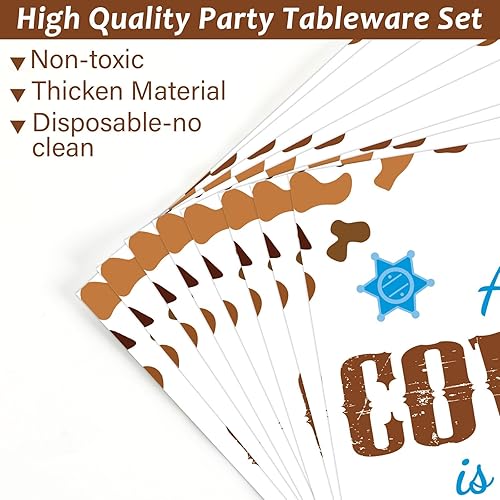 Vista 132 de gisgfim 96 Pcs Thanksgiving Fall Plates and Napkins Party Supplies Autumn Leaves Tableware Set Thanksgiving Pumpkin Maple Party Decorations Favors