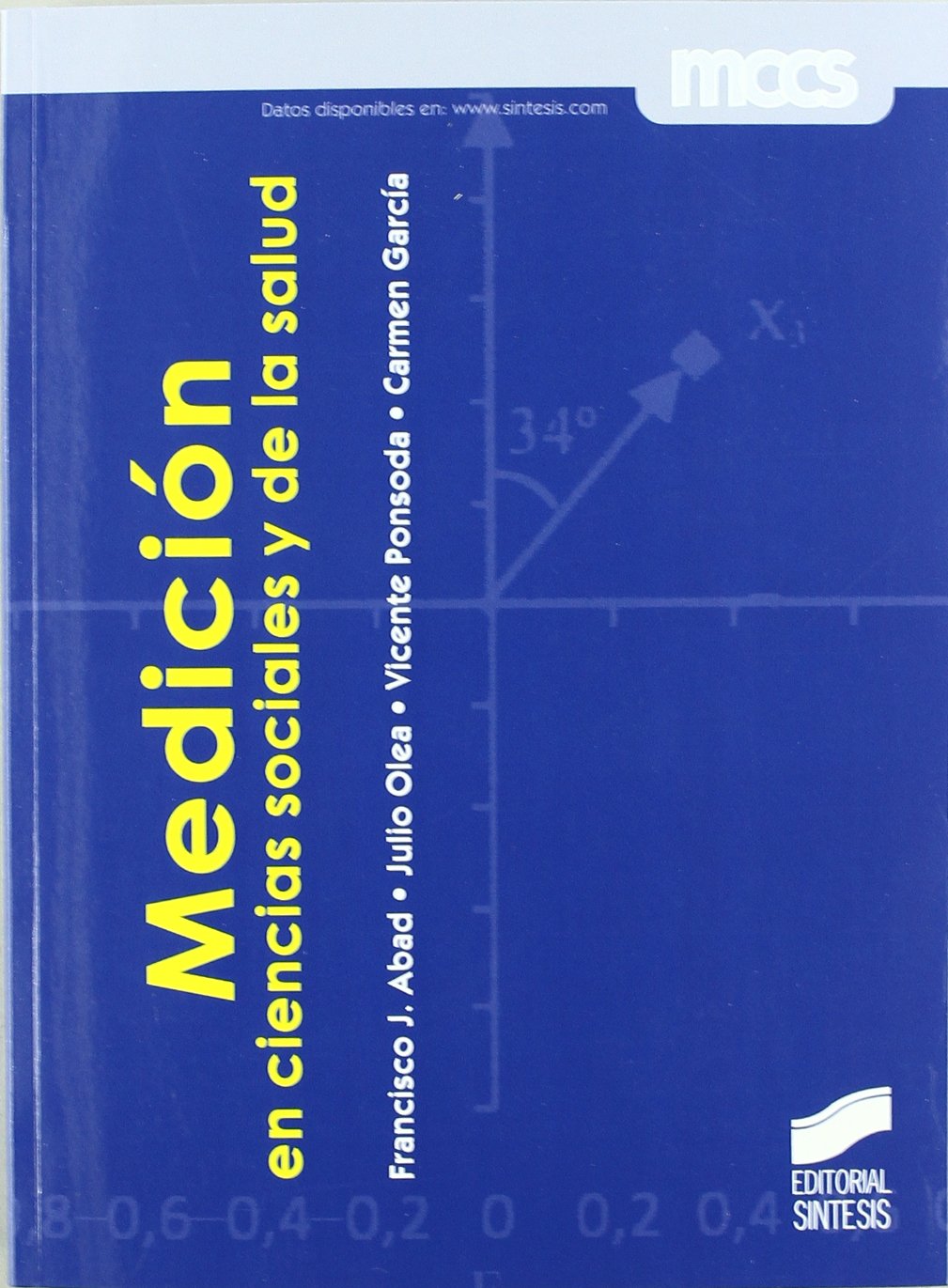 Medición en ciencias sociales y de la salud (SIN COLECCION)