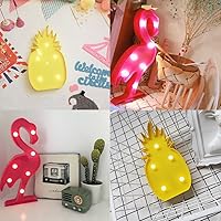 Vista 9 de AceList Luau - Decoraciones para fiestas, flamencos, piña, tropical, hawaiano, suministros de fiesta, decoración de cumpleaños para pared, mesa