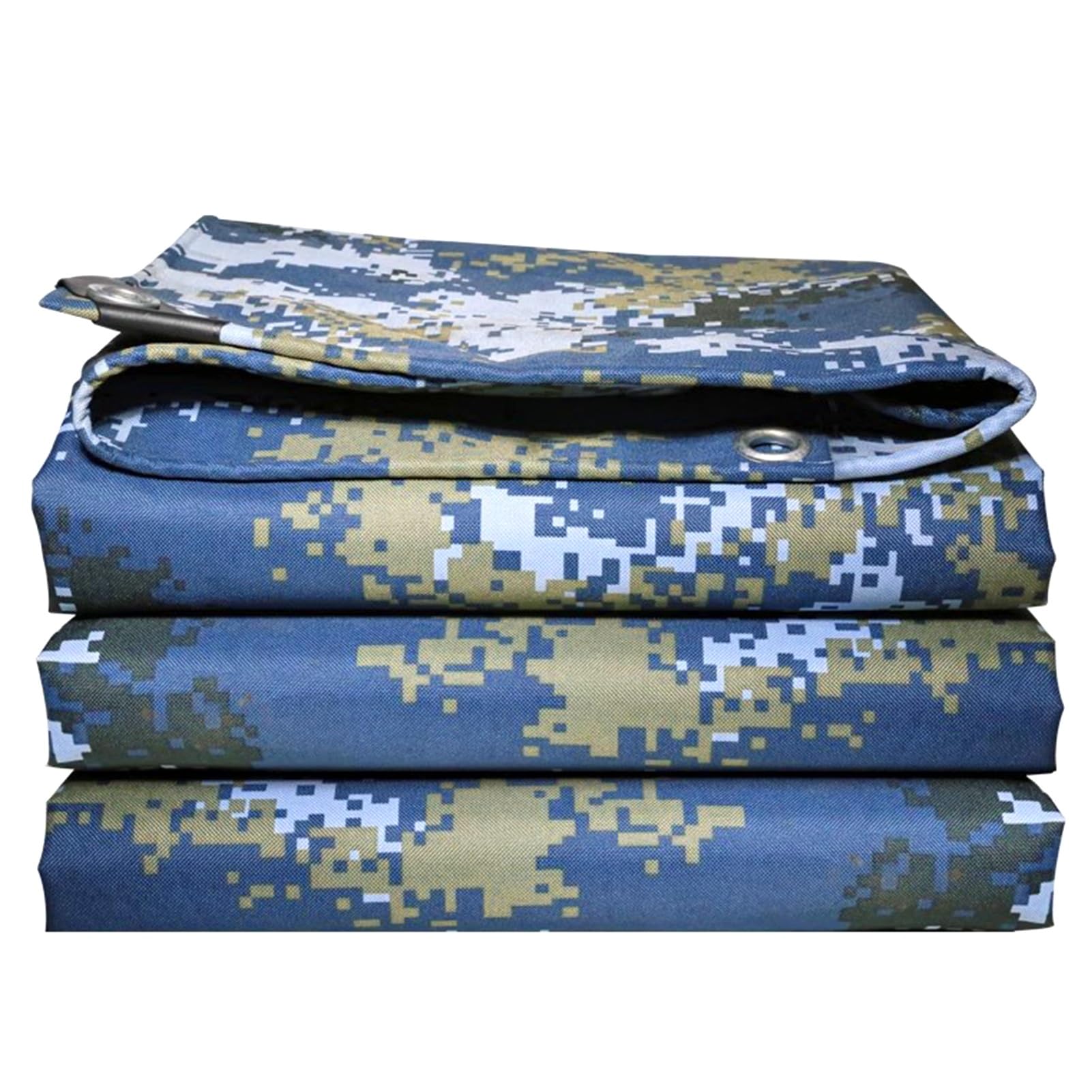 Tarpaulin Heavy Duty Tarp Sheet Cover, Tarp Groundsheet Heavy Duty Canvas Multiple Sizes Outdoor Multipurpose Camping(1.2x1.8m(3.9ftx5.9ft))