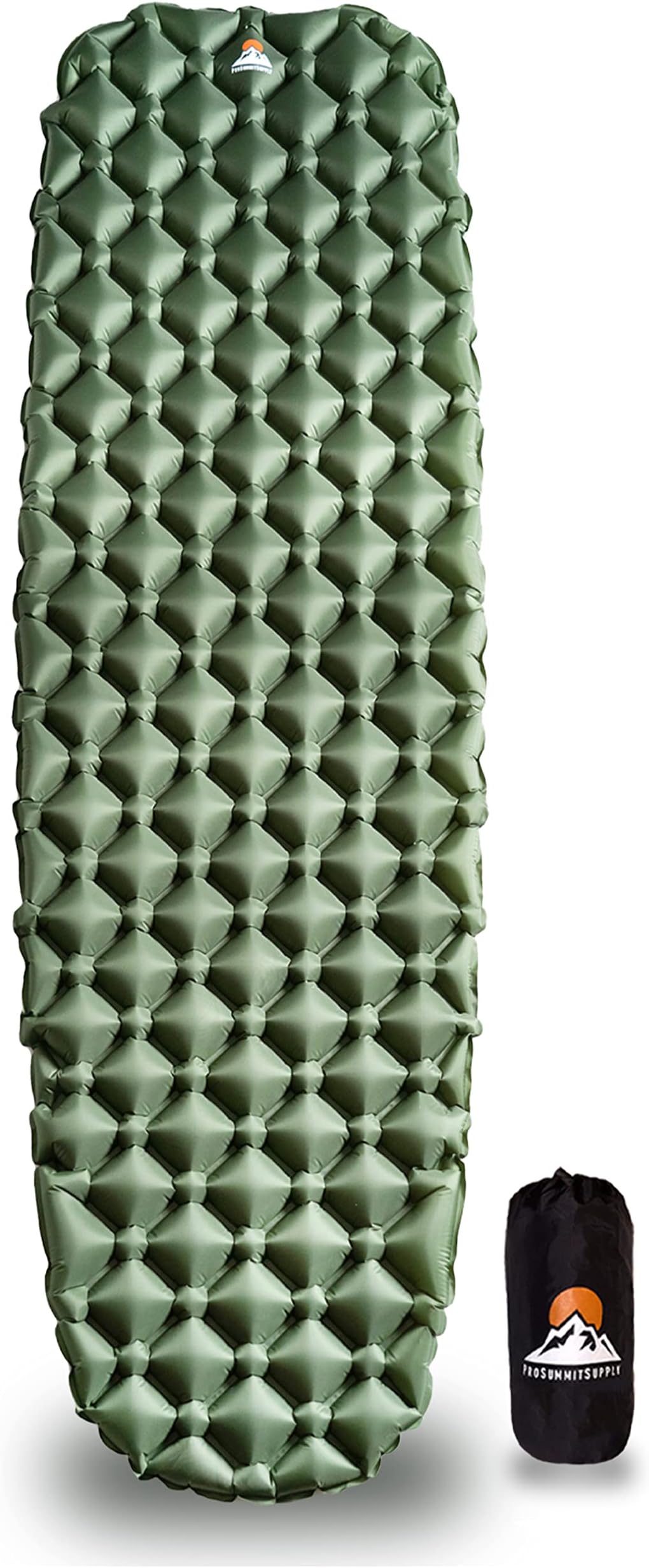 Inflatable Camping Pad - 73" x 22.5" x 2.2" Inflatable, Lightweight & Compact - 14OZ Ultralight Sleeping Pad - Backpacking Sleeping Pad for Camping, Hammock, Traveling, and Hiking