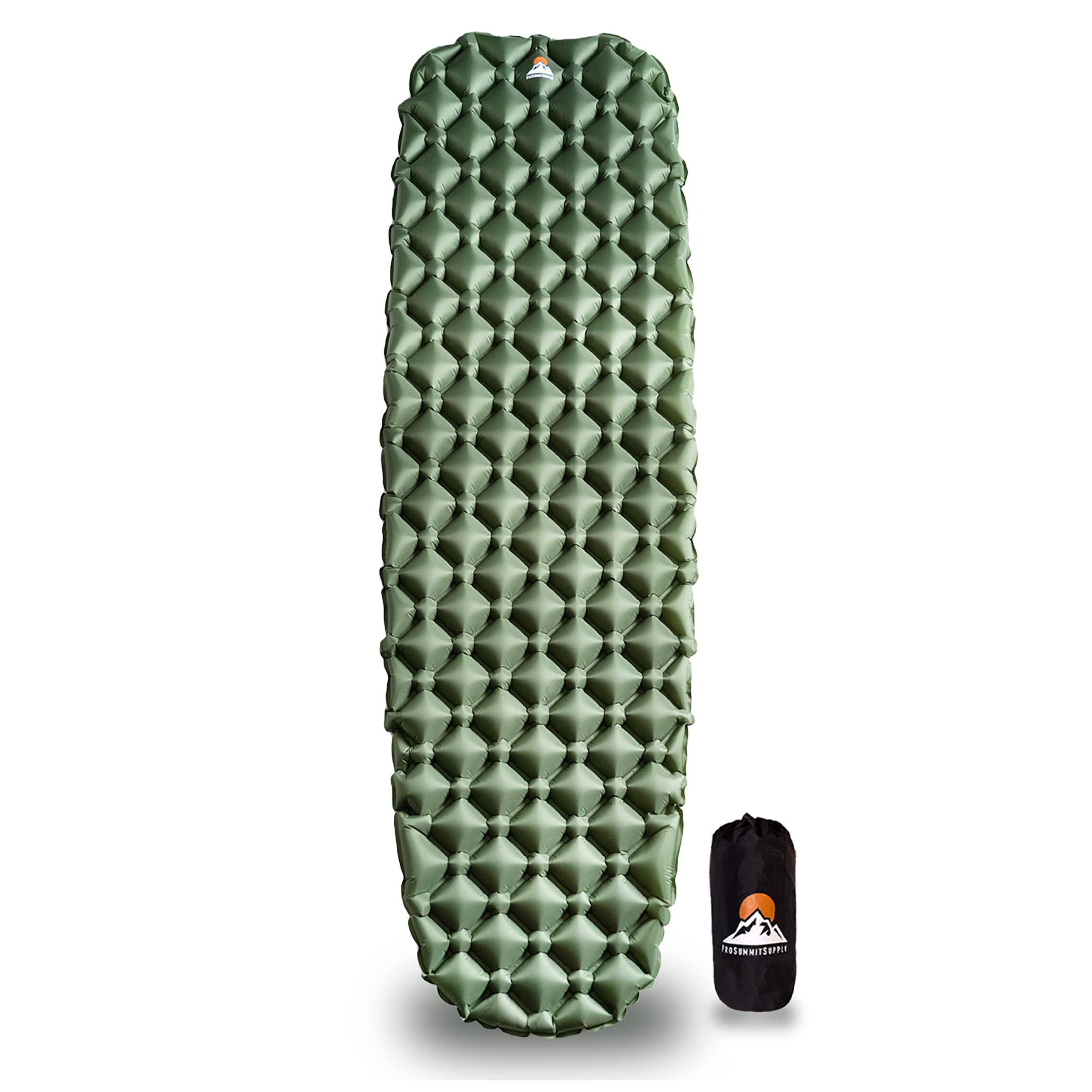 Inflatable Camping Pad - 73" x 22.5" x 2.2" Inflatable, Lightweight & Compact - 14OZ Ultralight Sleeping Pad - Backpacking Sleeping Pad for Camping, Hammock, Traveling, and Hiking