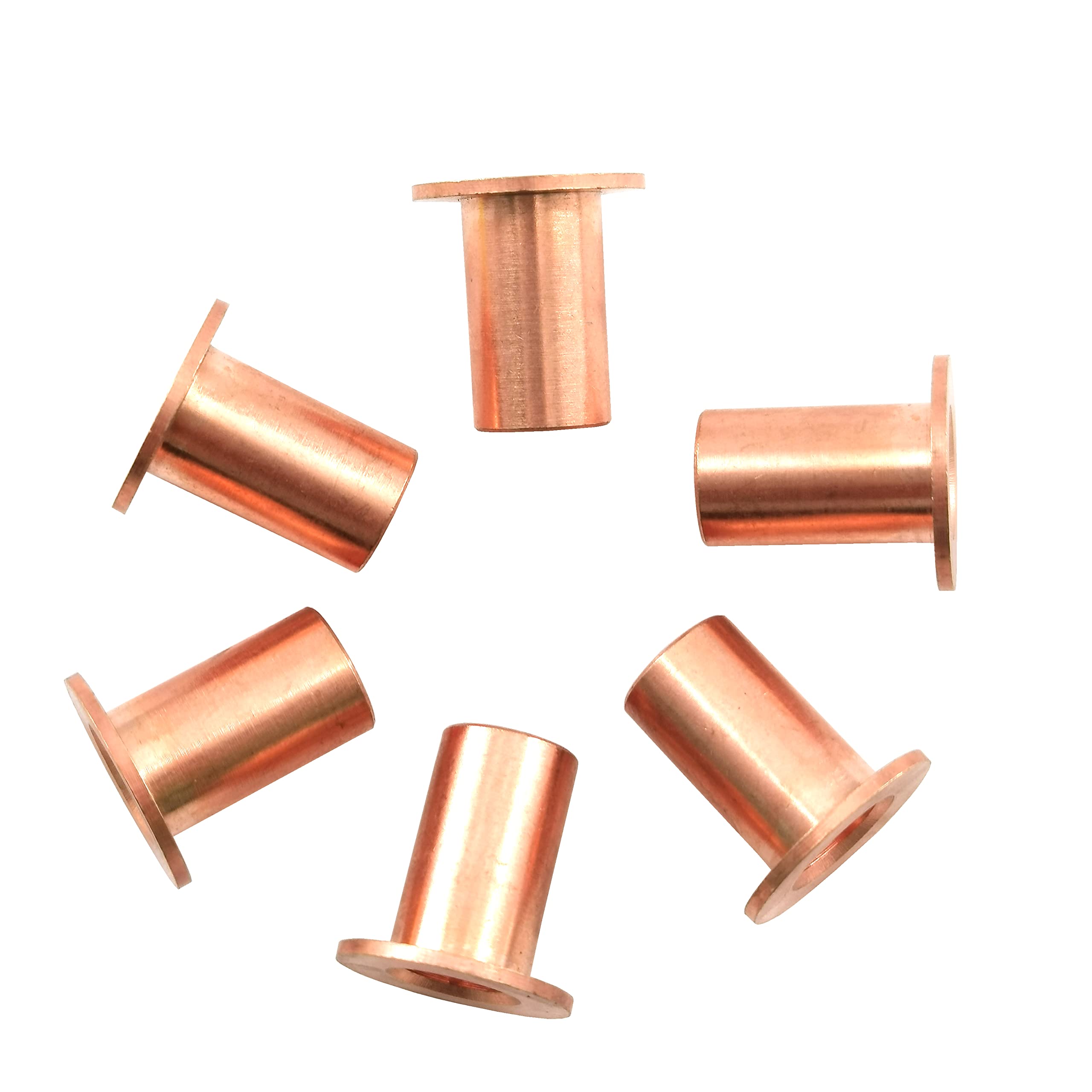 GaeaAuto 7MM to 9MM Fuel Injector Adapter Sleeve fit for 1989-1993 Cummins Dodge 5.9L #3919358 -Pack of 6