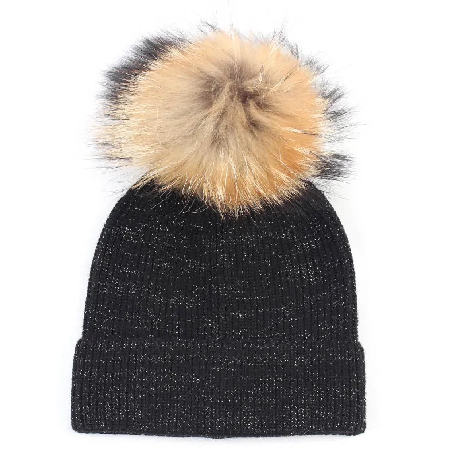 Gorros De Punto para Sombrero Tejido Beanie Gorros Femeninos con Gorro Cálido De Punto De Invierno Al Aire Libre Gorros Casuales