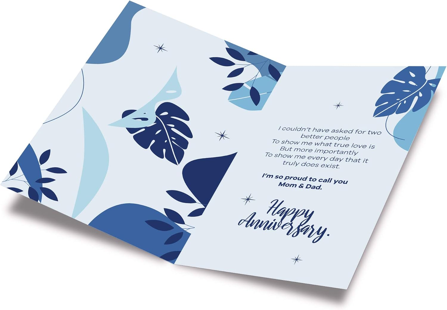 Prime Greetings Anniversary Card Parents (Mom and Dad)