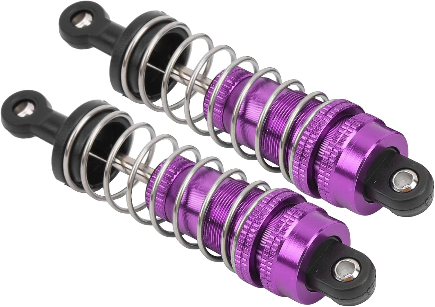 4pcs Metal 3.1in RC Car Shock Struts Damper,Directly Fitment,RC Shock Absorber Springs Damper,for 144001 1/14 RC Car,for Rc Car. (purple) - Image 5