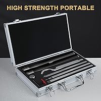 Vista 6 de Herramientas de torno, Regalos de Navidad, Herramientas de torno de madera con mango extraíble, 【Última actualización】Herramienta de torneado