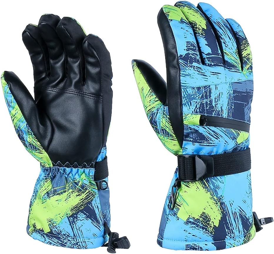 JSEIAJB Winter Snowboard Outdoor Men Women Lady Touchscreen Skiing Snow Warm