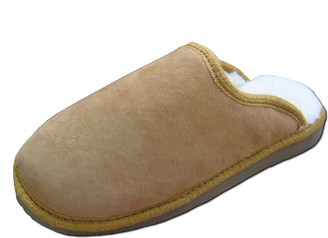 Reissner Lammfelle klassischer Pantoffel ZYPERN Veloursleder
