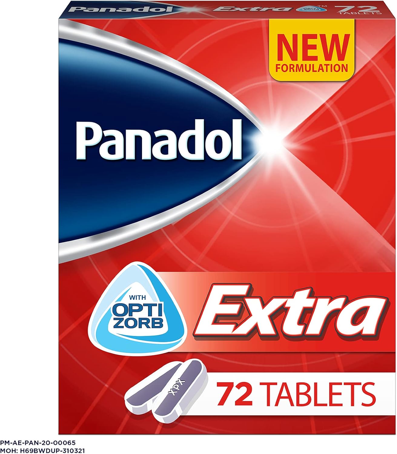 Panadol Extra with Optizorb for Pain Relief for Migraines, Headaches