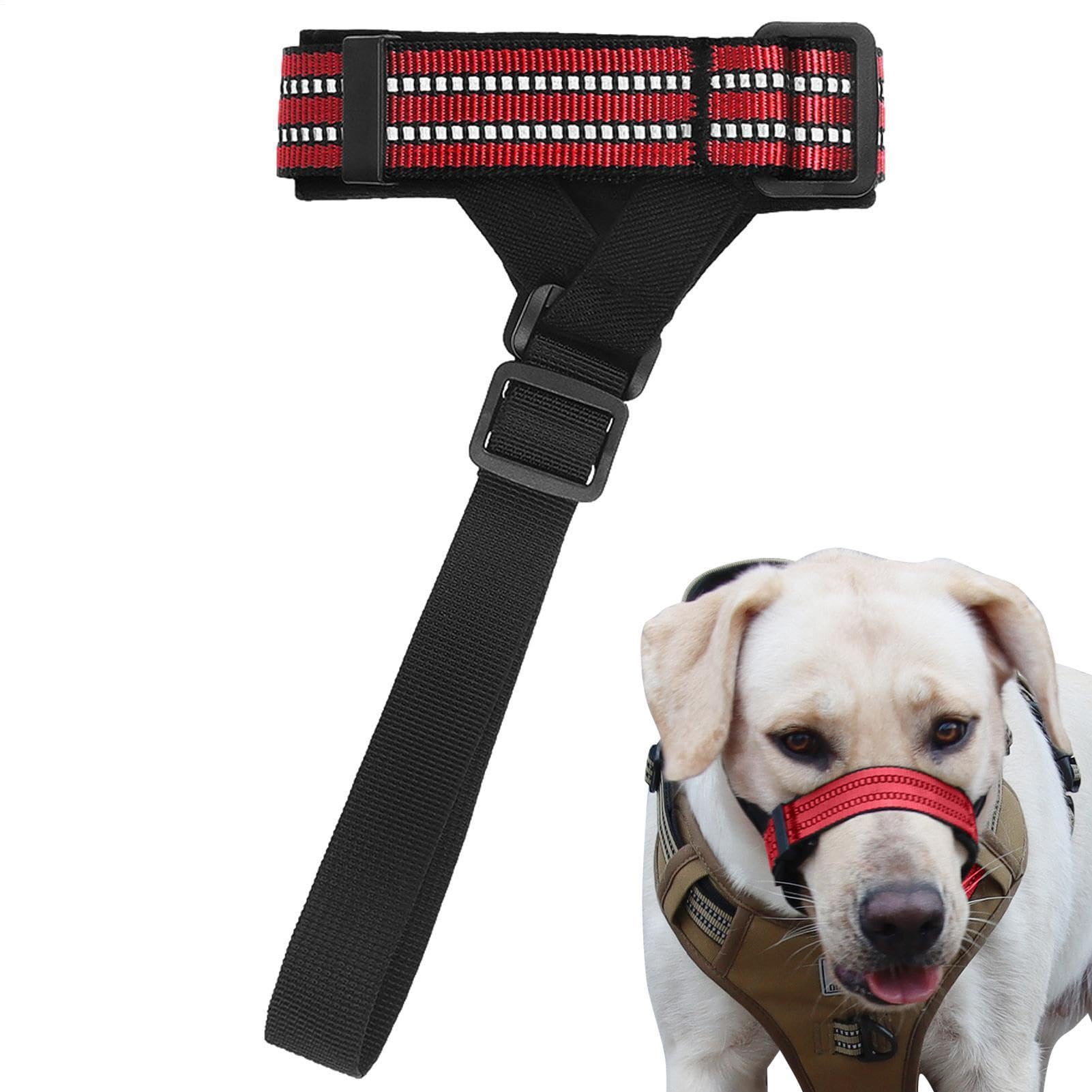 Weicher Maulkorb - Unerwünschtes Maulkörbe für Hunde, nachts | reflektierend - Hundebekleidungszubehör zum im Freien, Zuhause, Spazierengehen, Reisen, Fotografieren