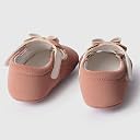 toothless Sweet Bow Baby Shoes Adorable Soft Sole First Walkers for Infants | Skin Friendly & Comfortable Booties | 9-12 Months gallery image